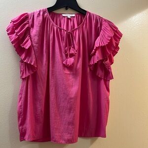 Rose pink color top
